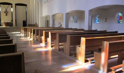 Lichteinfall Kirche